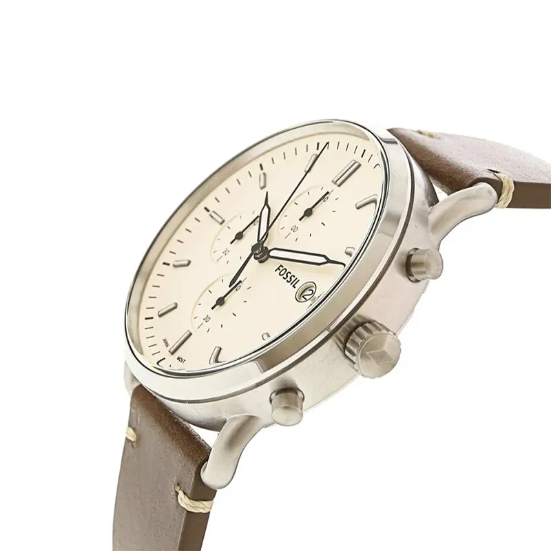 Fossil Commuter Quartz Cream Dial Men's Watch- FS5402